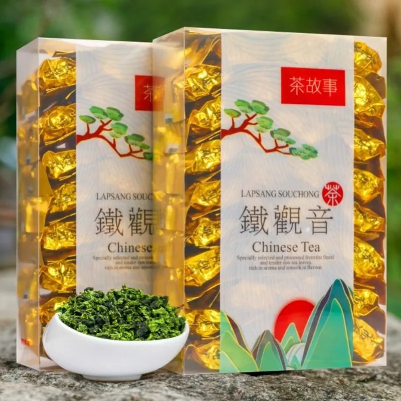 

Чай Tie guan Yin, улучшенный чай Oolong, 1725 органический чай TieguanYin, зеленый чай 250 г для снижения веса, забота о здоровье, чай без чайника