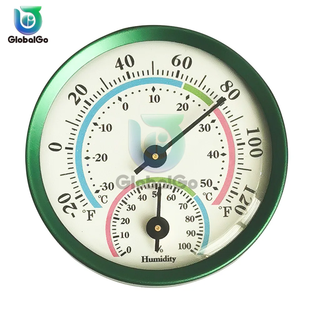 

Mini Thermometer Hygrometer Indoor Outdoor Thermometer Wireless Temperature Humidity Monitor Gauge for Home Wall Room