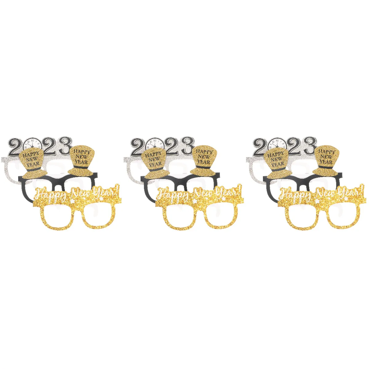 

27 2023 Eyeglasses 2023 Glasses New Years Eve Party New Years Party Glasses Funny Glasses