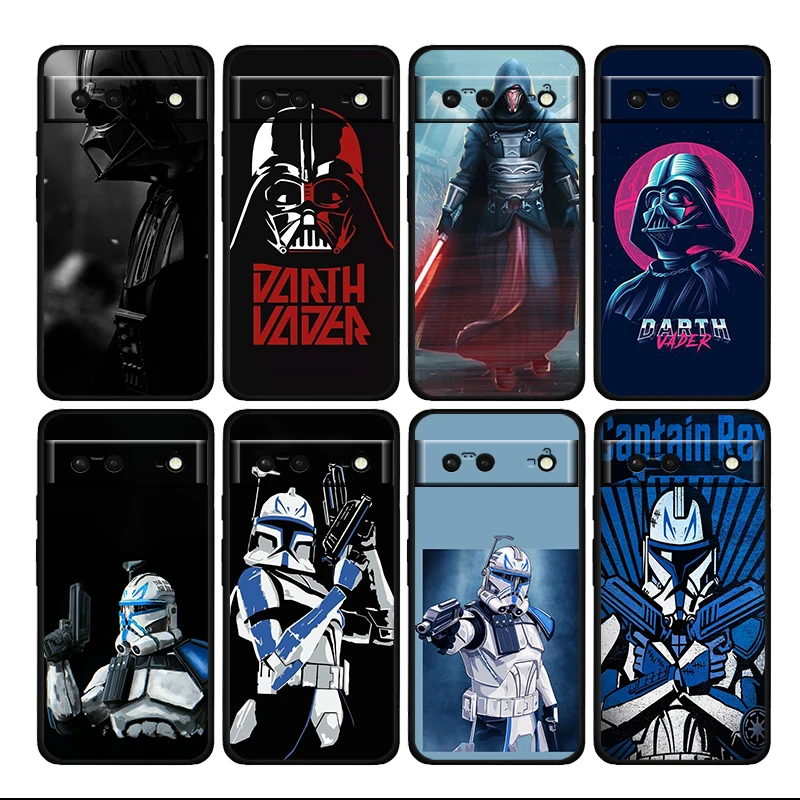 

Space star wars cool Shockproof Cover For Google Pixel 7 6 6A 5 4 5A 4A XL Pro TPU Soft Silicone Soft Black Phone Case Fundas