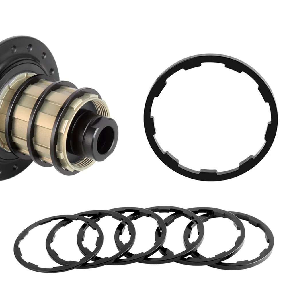 

1mm+1.5mm+2mm Bicycle Hub Washer MTB Bottom Bracket Spacers Flywheel Cassette Gasket Road Bike Accessories