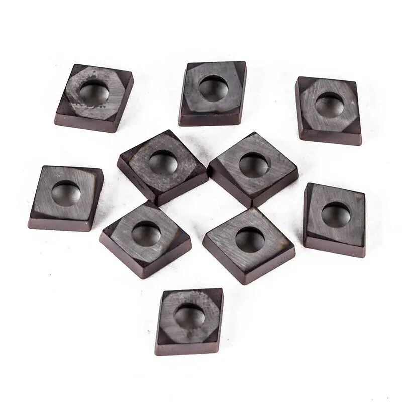

10pcs CCMT060204 Carbide Inserts Blades For Lathe Turning Tool CCMT0602 High Quality Machine Tool Accessories