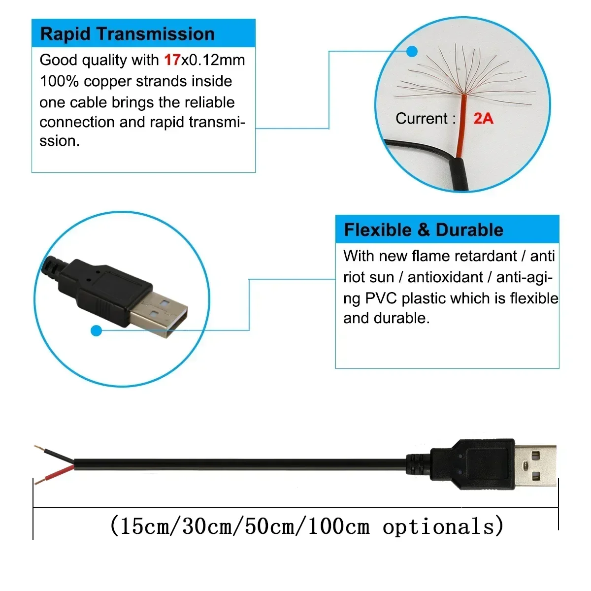 DelightFire DC Connector Cable
