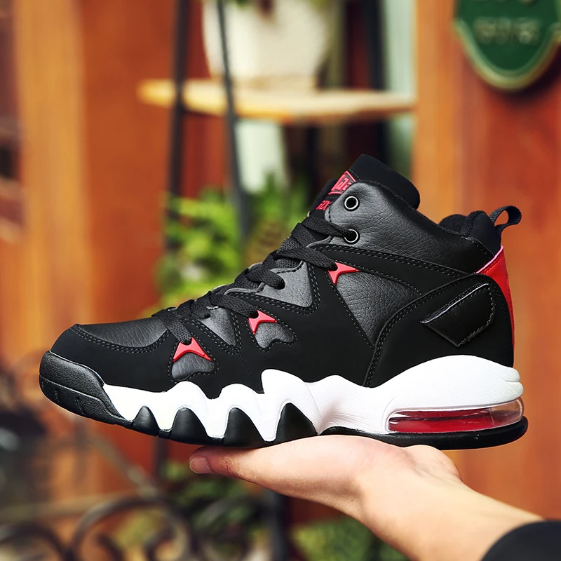 Brand Mens Sport Shoes Casual High-top Sneakers Trendy Boys Basketball Sports Tennis Shoes Couple Sneakers Outdoor Running Shoes