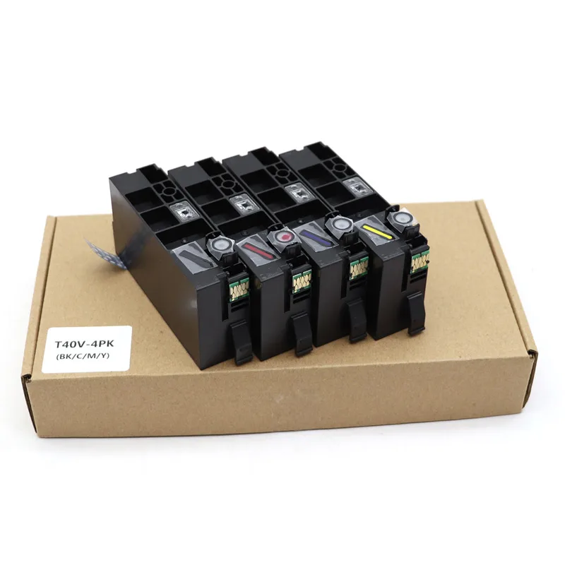 Чернильный картридж 4 цвета T40V T40V1 T40V2 T40V4, совместимый с принтерами EPSON T5170 SC-T5170 SC-T5170M SC-T3170 SC-T3170M T2170 (art.: 3920db7c534d9) - 3920db7c534d9