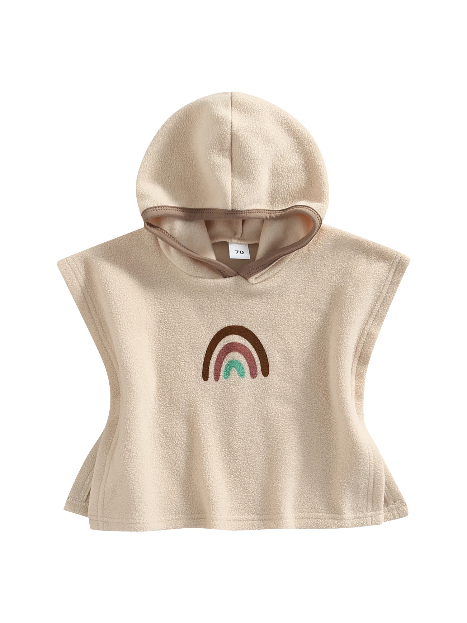 

Банное полотенце без рукавов с радужным принтом