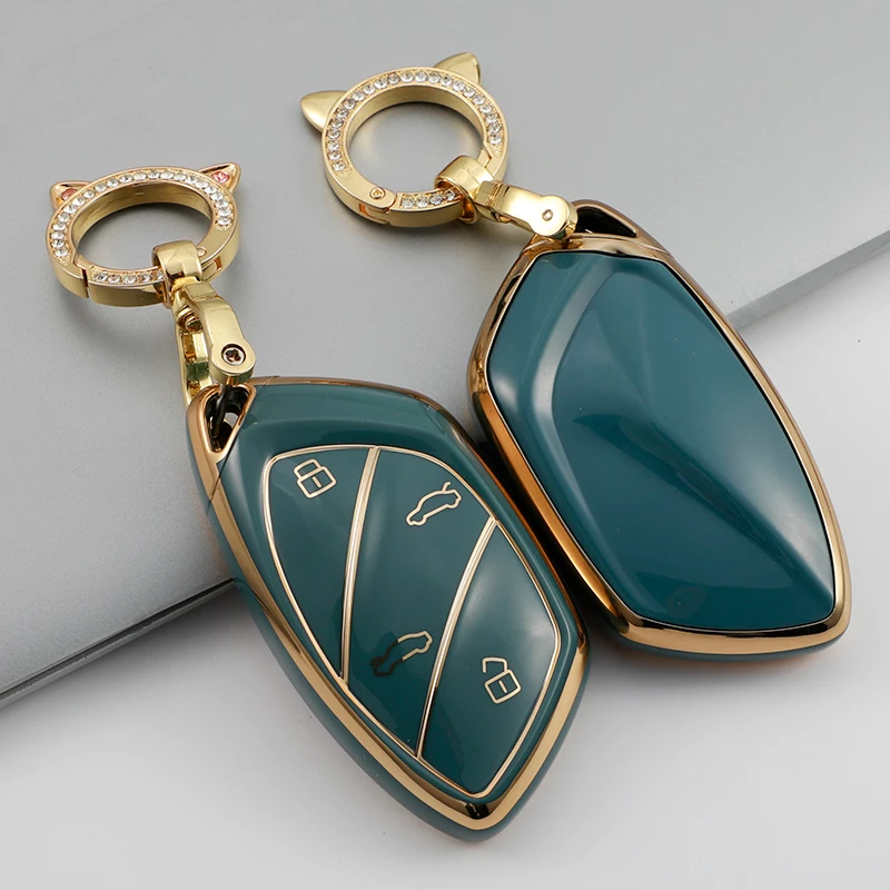 Чехол для автомобильного ключа с 4 кнопками чехол дистанционным управлением