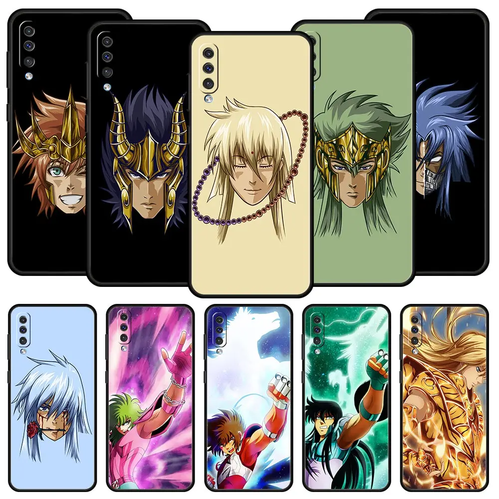 

Saint Seiya Knights of the Zodiac Case For Samsung A12 A32 A50 A70 A20E A20S A10 A10S A22 a30 A40 A42 A52 5G A02S A04s Cover