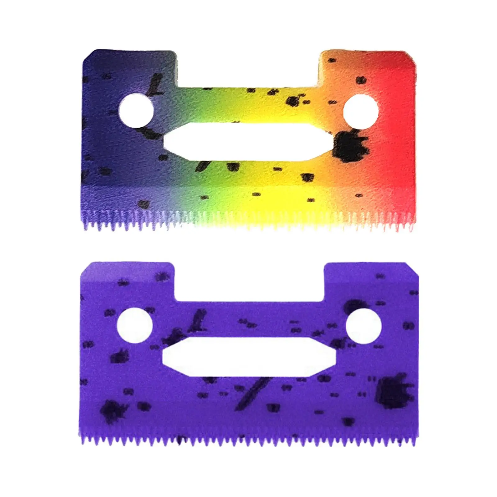

2-Hole Clipper Ceramic Blade Cutter Stagger-Tooth Professional Replacement for