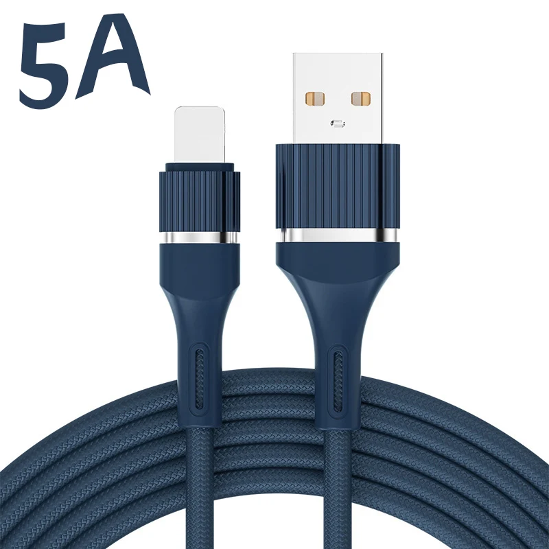 

кабель быстрой зарядки USB кабель зарядный Type-C с поддержкой быстрой зарядки 5 А провод зарядки телефона