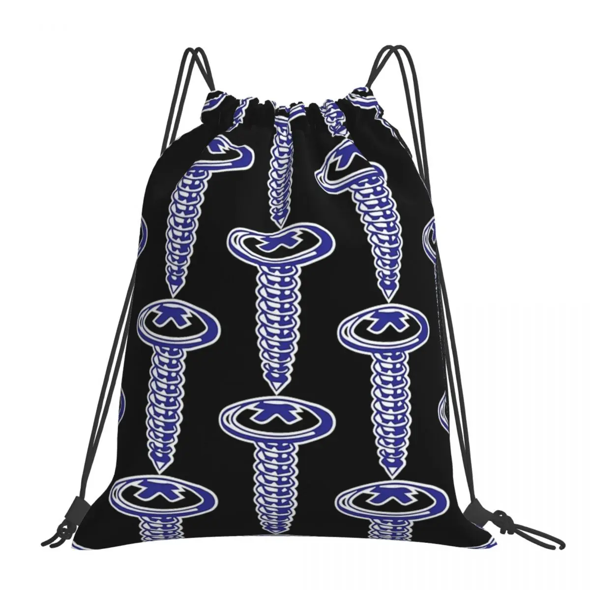 

Рюкзак на шнурке для мужчин и женщин, модный портативный ранец фиолетового и белого цветов, сумка для хранения книг, сумка для школы