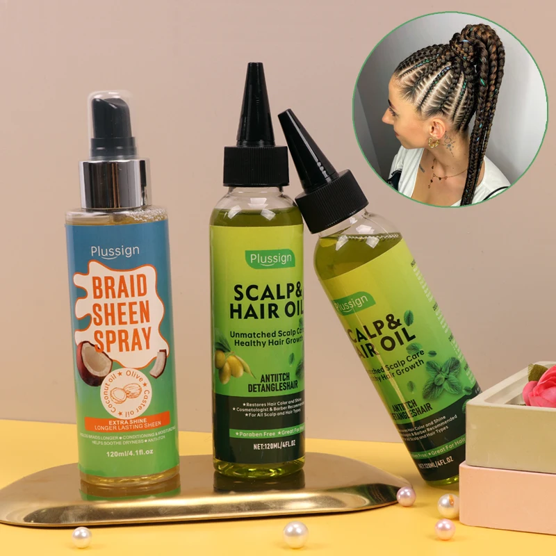 Shine Anti-itch Scalp Hair Oil For Miricle Hair Growth