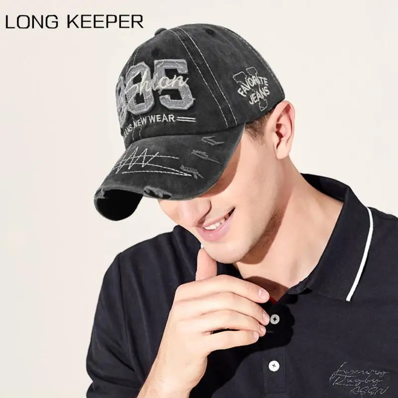 

2022 модная бейсболка с вышивкой и надписью 1985, новая мужская кепка, однотонная Кепка, бейсболка с алфавитом, Женская эластичная Кепка, длинна...