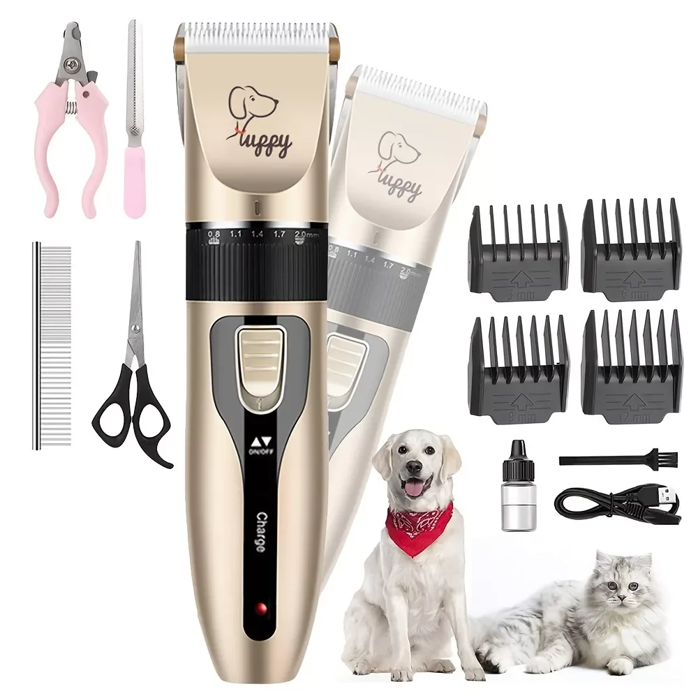 

2023NEW Pet Clippers For Dog & , Quiet Grooming Clippers, Dog Grooming Kit For Matted Hair