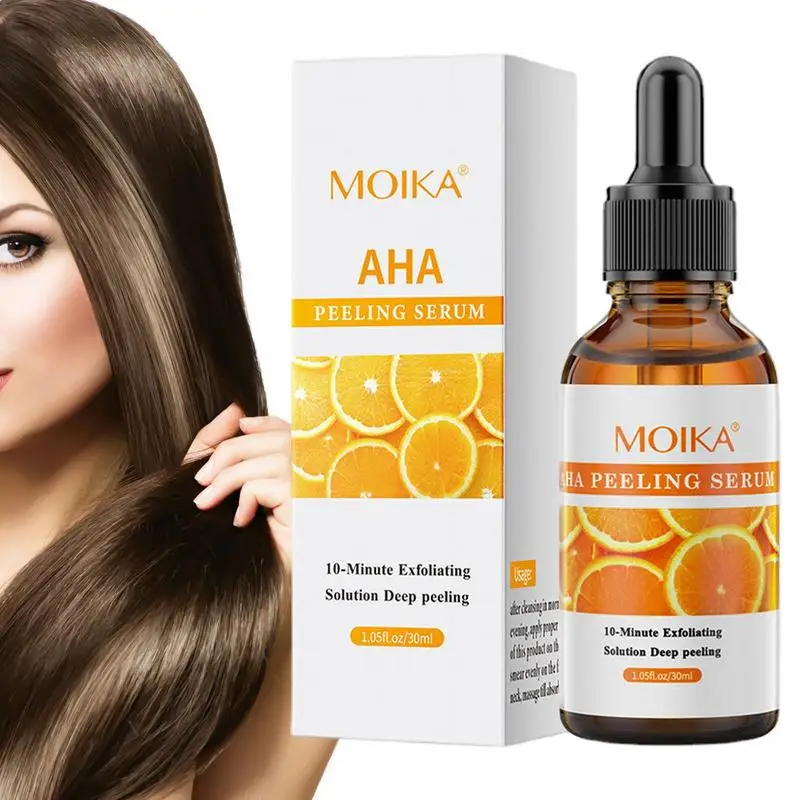 

Fruit Acid Peel For Face 30ML/1.01fl.oz Rejuvenating Face Essence With Malic Acid Extract Moisturizing Firming Facial Essence