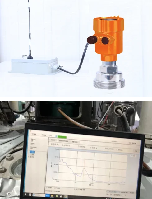 Бесконтактный беспроводной интеллектуальный радарный измеритель уровня жидкой