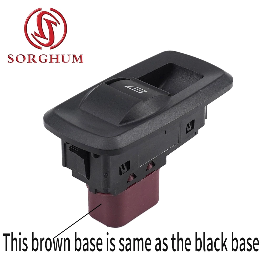 

Sorghum 8A6T-14529-AB Кнопка включения стеклоподъемника пассажира для Ford Festiva Fiesta SE Ecosport 2011-2013 Автозапчасти BE8Z-14529-BA