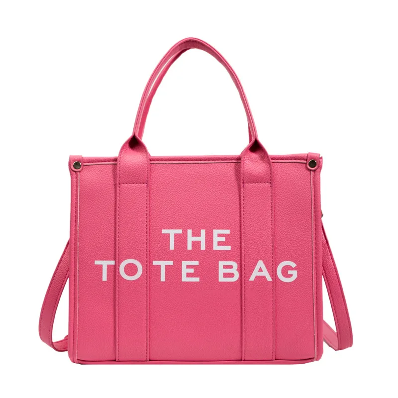 New Fashion Small Tote Bag for Women Designer Letters Handbags Luxury Matte Pu Leather Shoulder Crossbody Bags Shopper Purses