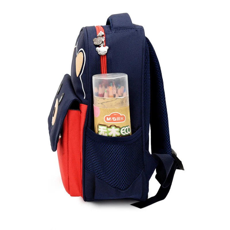 OSLD Bear Boys and Girls Student Schoolbags New Young Children's Bag Breathable Kindergarten Training Remedial Class Backpack
