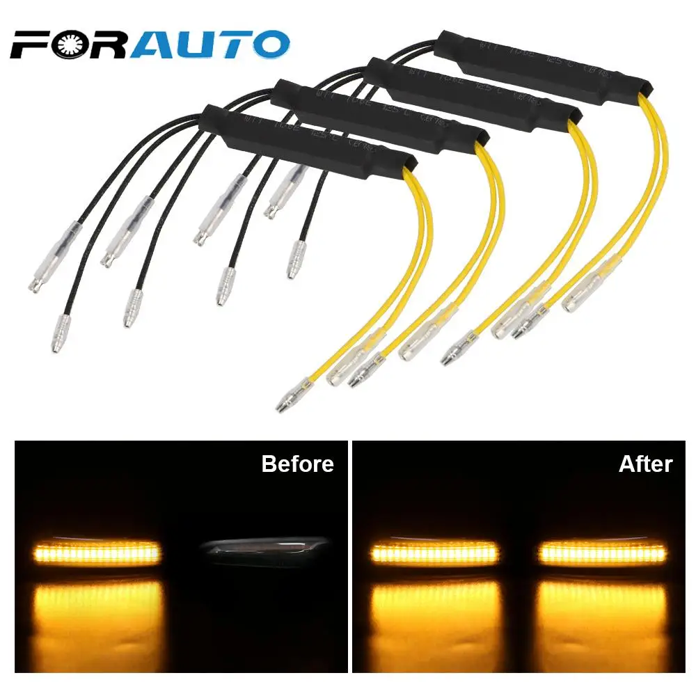 

Motorcycle Flasher LED Turn Signal lights Indicator 12V 21W Solve Blinker Error AMS Cement Load Resistor Fault Decoder
