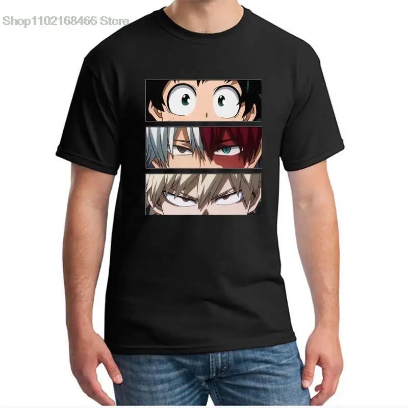 

My Hero Academia Funny Cartoon T Shirt Men Boku No Hero Academia anime T-shirt Himiko Toga Graphic Tshirt Hip Hop Top Tees Male