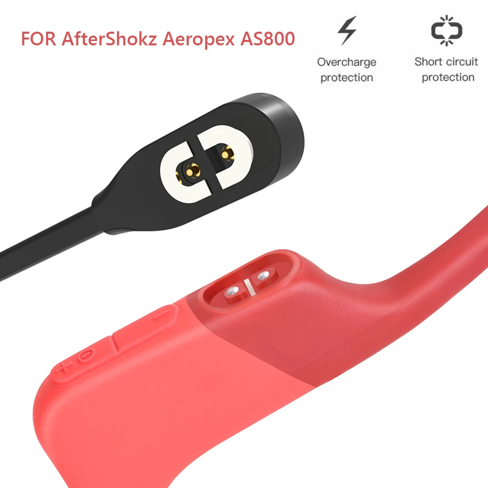 Магнитная Зарядка для кабеля после Shokz AS800 беспроводные Bluetooth наушники с костной