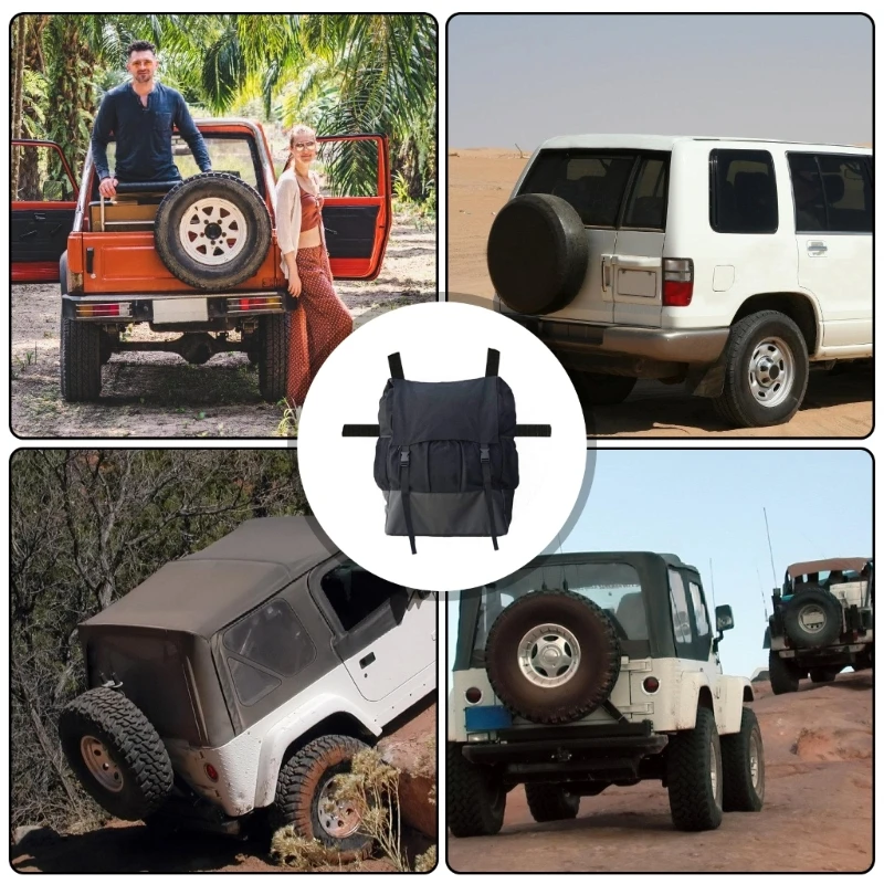 Сумка для хранения Водонепроницаемая сумка мусора на задней двери Мешок