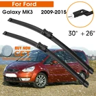 Автомобильный стеклоочиститель для Ford Galaxy MK3 2009-2015 лобовое стекло резиновый силиконовый запасной передний стеклоочиститель 30 