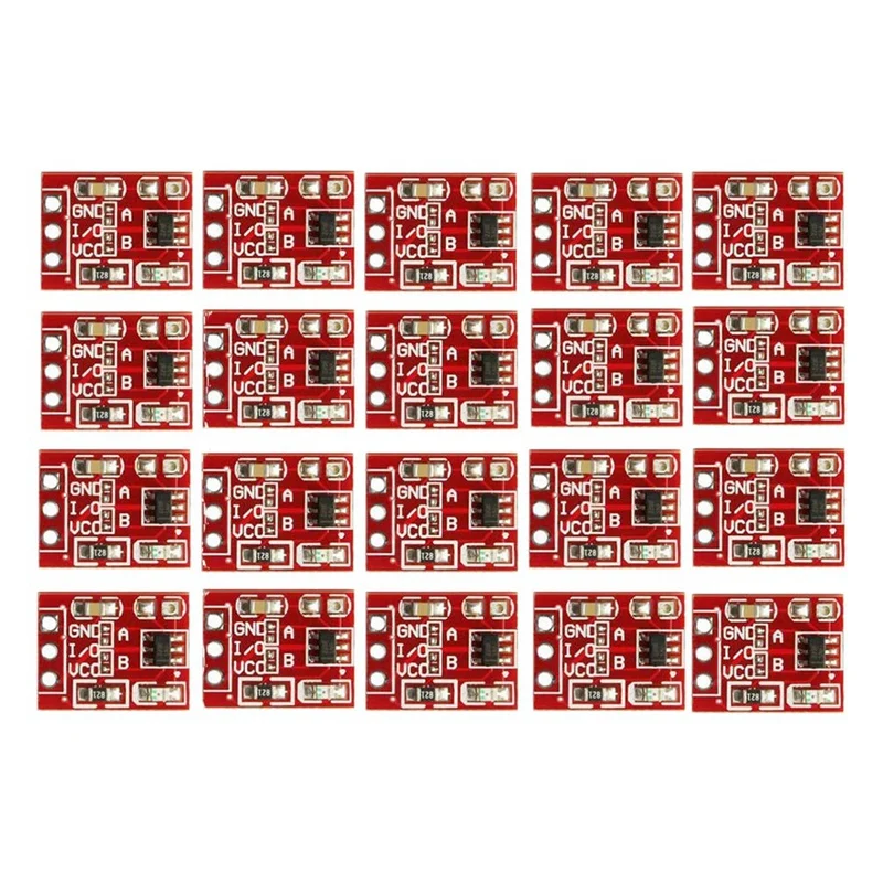 20PCS TTP223 Touch Button Module Capacitor Type Single Channel Self Locking Switch Sensor