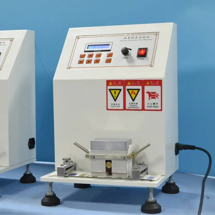 ZONHOW ASTM D5264 Тестер натирания чернил для печати Машина испытания на отцветание