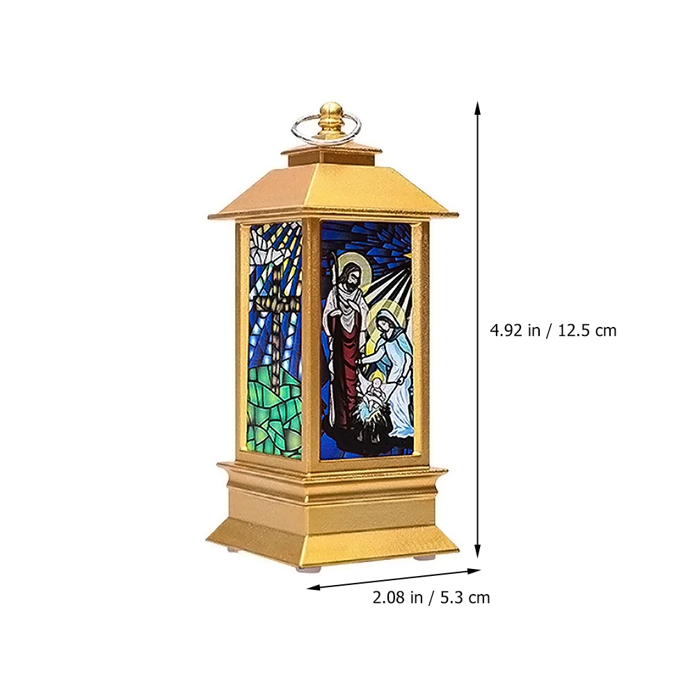 Маленькая масляная лампа украшение Рождественский фонарь ретро ночной