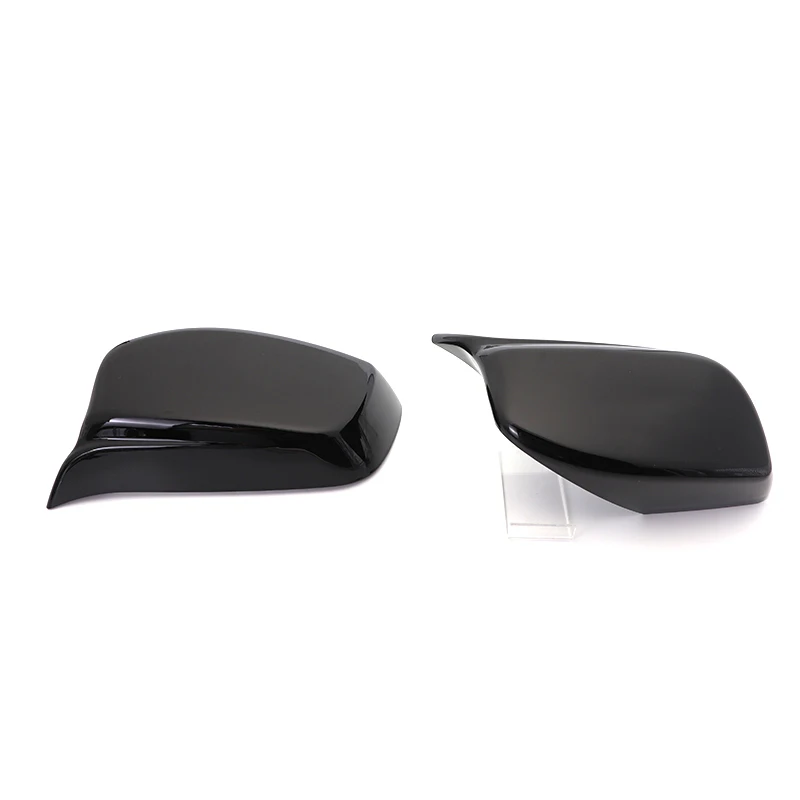 Carbon Fiber Look Black Rearview Side Mirror cover Caps for BMW 5 Series E60 E61 E63 E64 2004-2008 520i 525i 528i 528xi 530i images - 6