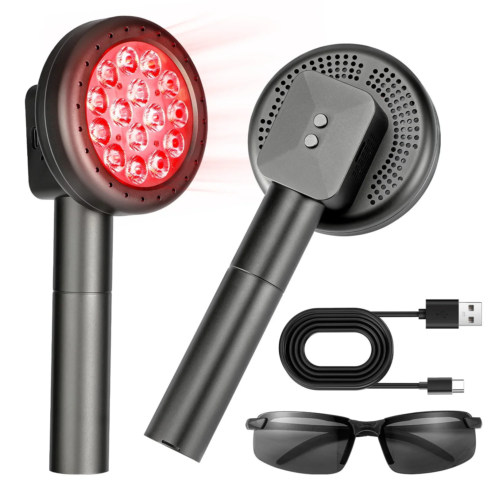 Meetu перезаряжаемая портативная инфракрасная Бриллиантовая палочка для терапии