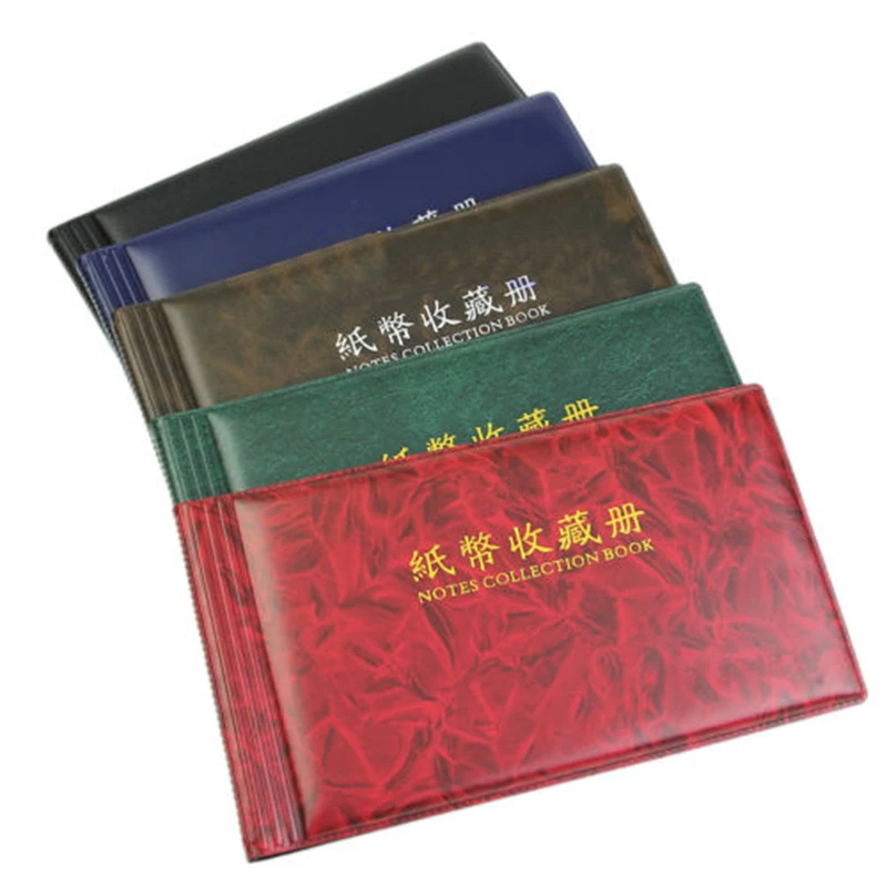 

Banknote Collection Album 20 Page Advanced Banknote Collection Can Hold Notes And Photos Multifunctional Collection Album