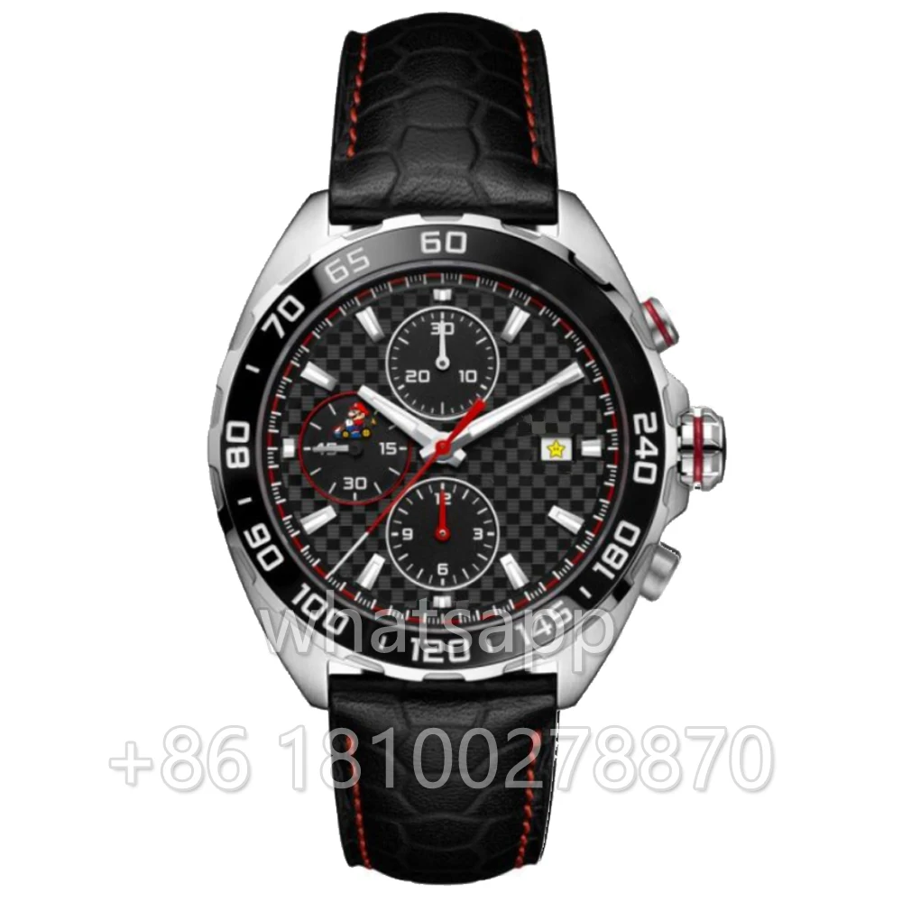 

Мужские кварцевые часы на кожаном ремешке, с резиновым и стальным ремешком