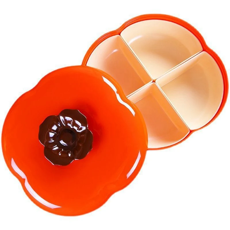 Поднос для закусок Persimmon поднос сухих фруктов блюдо конфет с крышкой портативная