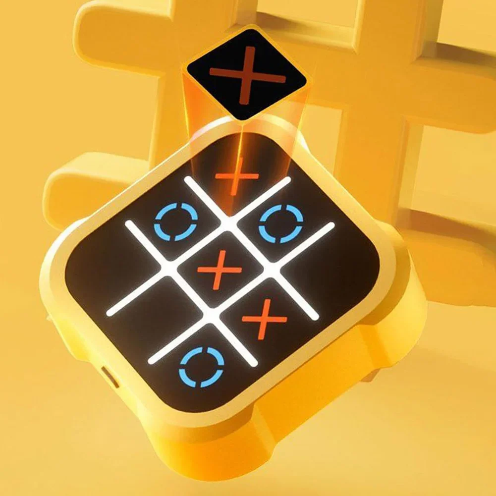 3-в-1 TIC-TAC-TOE Bolt Game для образования и роста памяти портативная игровая