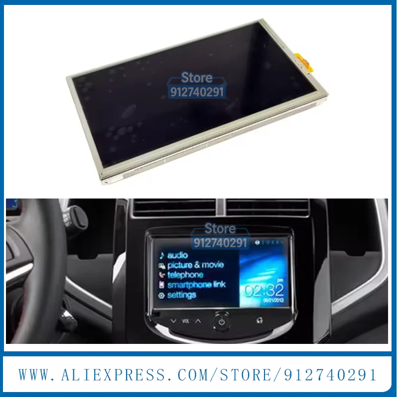 Фото LA070WV1-TD05 Оригинальный 7-дюймовый ЖК-дисплей для GPS-навигатора Opel Adam 2013-2018 LA070WV1(TD)(05) LA070WV1 TD05 №3
