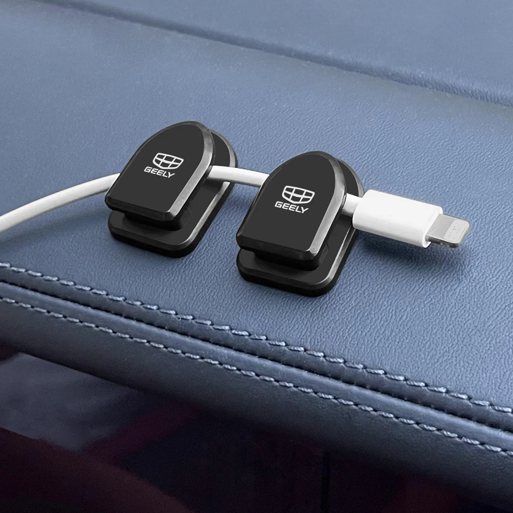 Автомобильные крючки для Geely Геометрия c Coolray Emgrand ec7 Tugella Atlas pro, миниатюрные самоклеящиеся прочные маленькие держатели, автомобильные аксессуары