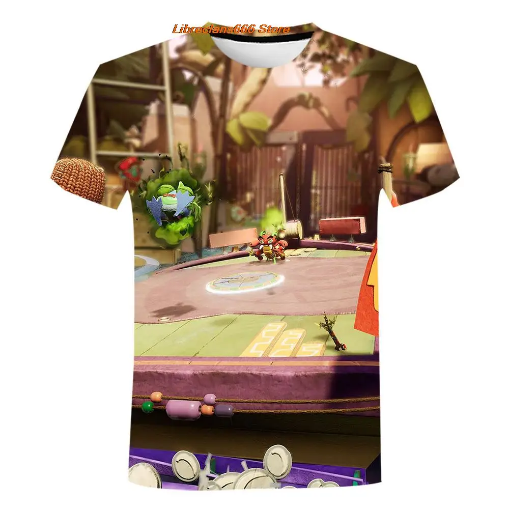 Funny Summer Sackboy Little Big Planet Anime Game 3D T Shirt Fashion Kids Casual T-shirt Boy Girl Unisex Tshirt Children's Tops images - 6