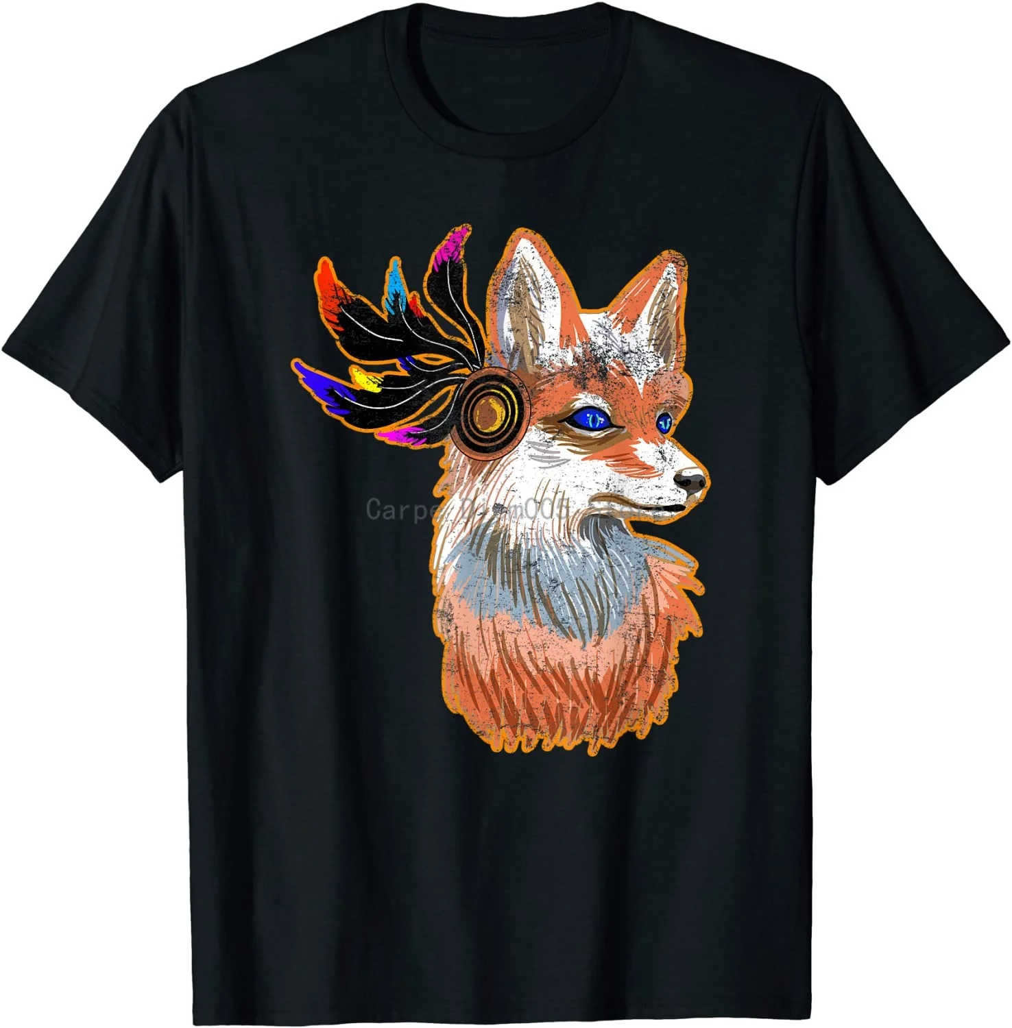 

Fox Dream Catcher Retro Animal Culture Gift T-Shirt