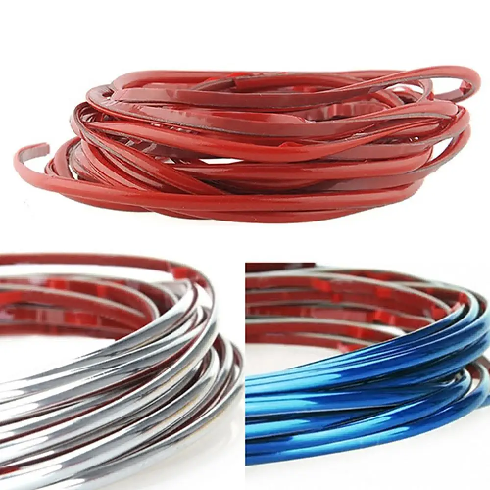 

Durable 5 Meters Fadeless Bright Color Resin Car Body Decals Thread Sticker