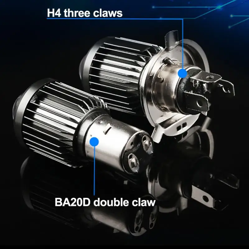 10000Lm H4 LED Moto H6 BA20D Motorfiets Koplampen CSP Lens Lamp Scooter Мотоциклетные аксессуары Fog lichten 30W 12V