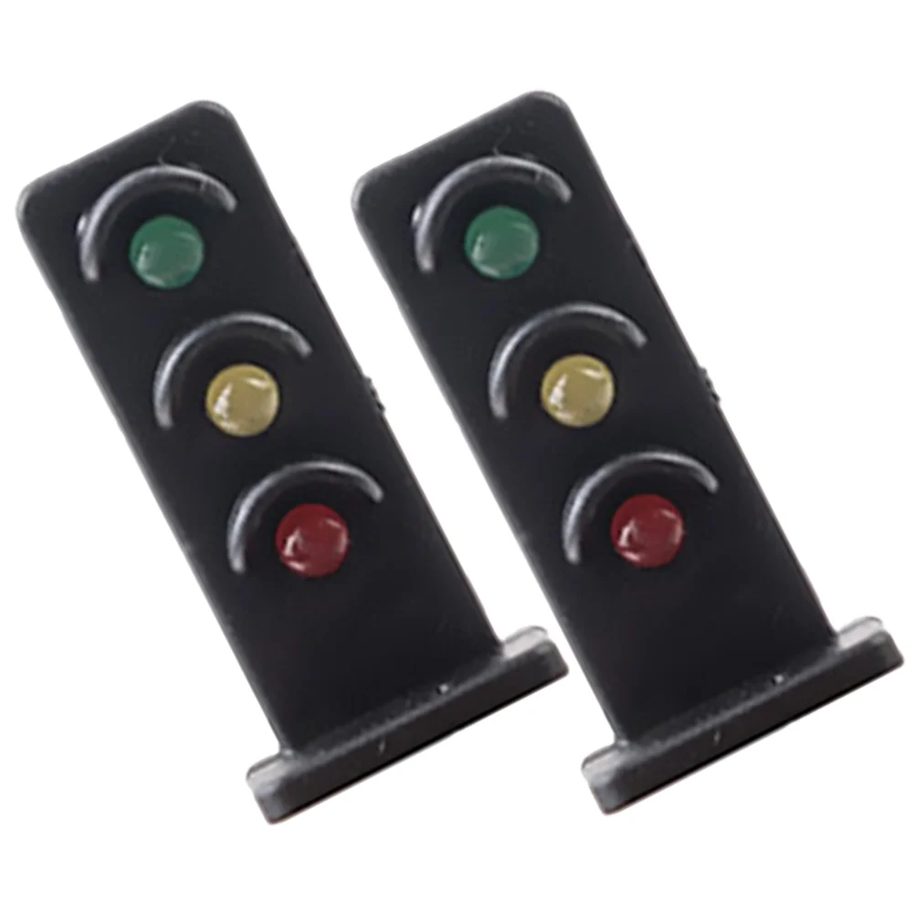 2 шт. модель поезда песочный стол материалы макет декор лампа эмблемы орнамент