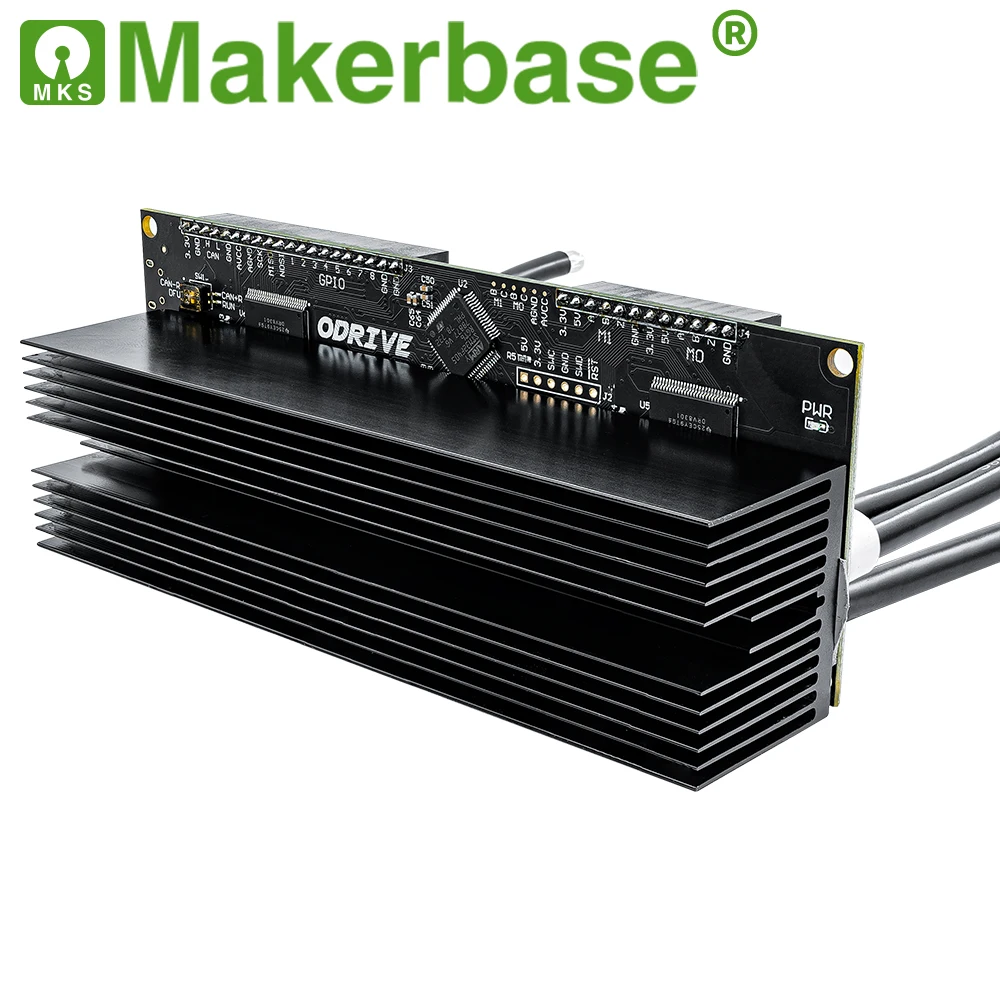 MAKERBASE ODRIVE3.6 56V С МКС X2212 МОТОР FOC BLDC AGV СЕРВО ДУАЛЬНАЯ КОНТРОЛЛЕРНАЯ ПЛАТА ODRIVE 3.6 ON