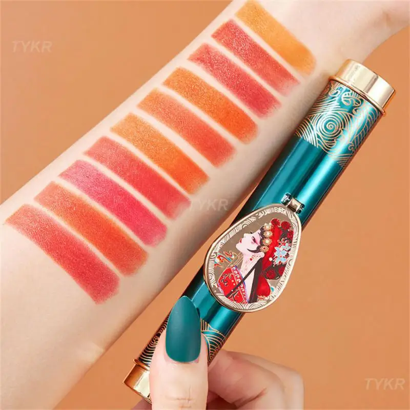 

Variable Temperature Lipstick Applicable Skin Type Universal Small Design Exquisite Set Matte Texture Matte Lipstick A Ten-color