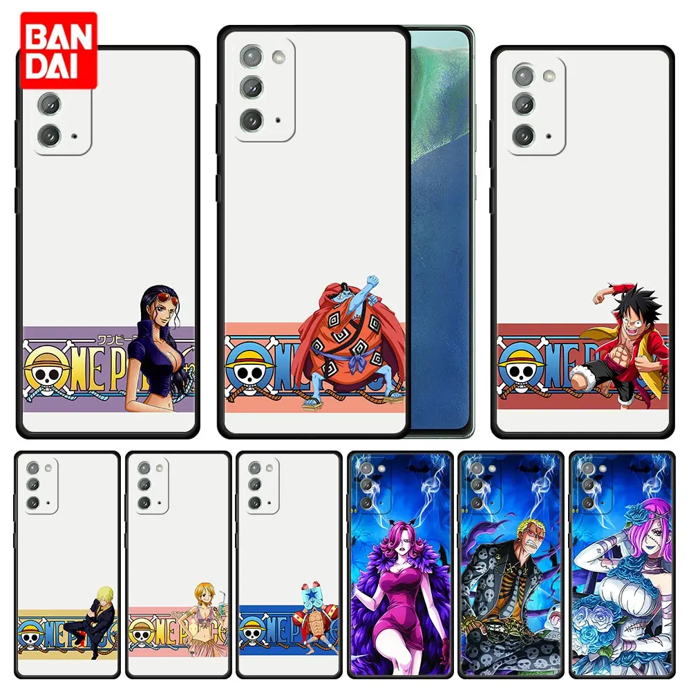 

One Piece Kawaii Art Anime Manga Case for Samsung Galaxy Note 20 10 9 8 S21 S20 FE Plus Ultra Lite 4G 5G Phone Full Style Thin
