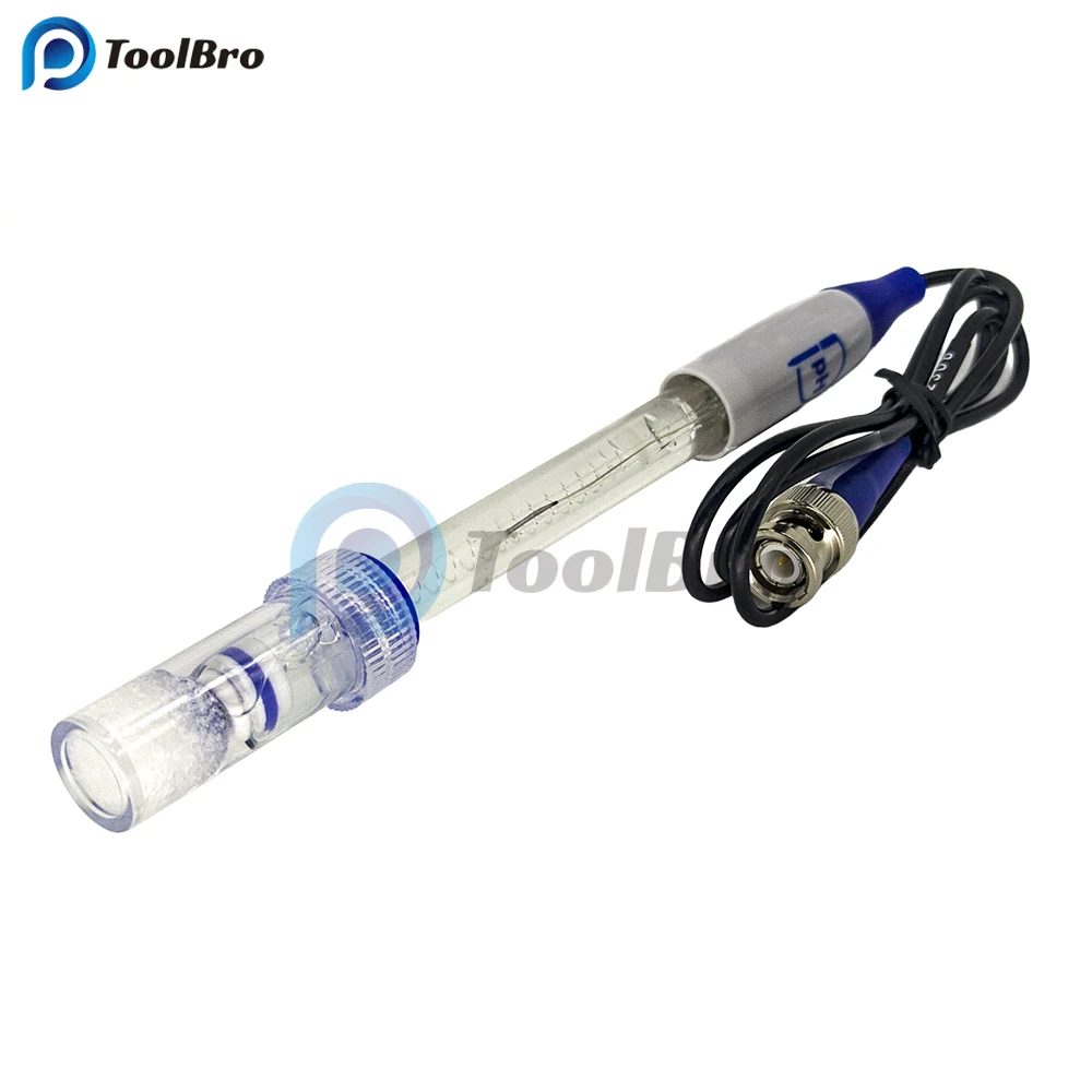 

E-7501 PH Electrode Sensor Probe BNC Connector Factory Industry Experiment Laboratory Pool Rain Water Analyzer PH Meter Tester