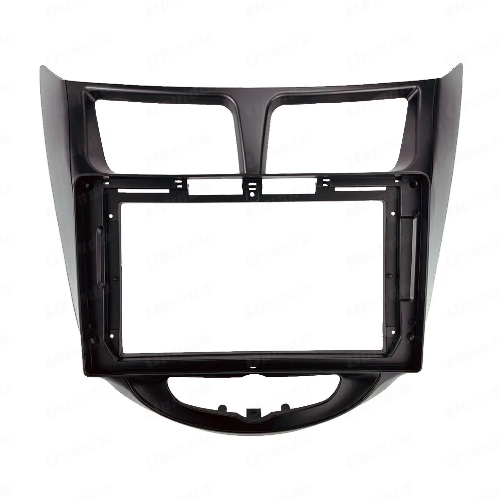 Автомобильная магнитола 2 Din с 9 дюймовым дисплеем DVD GPS Mp5 пластиковая рамка Fascia