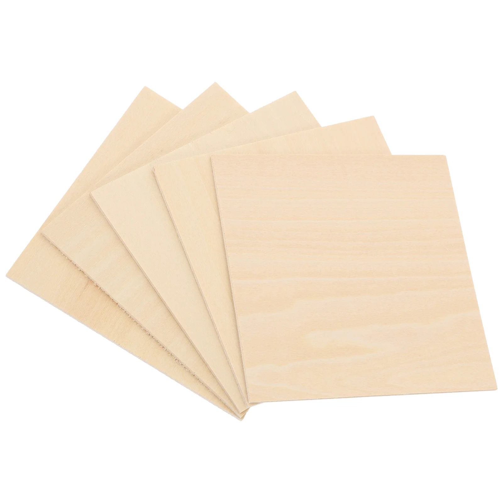 

Wood Diy Wooden Unfinished Sheets Planks Craft Decorcut Hardwood Slices Boards Materials Model Architecture Plain Panel Slice